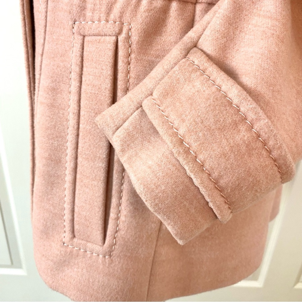 Beautiful H&M Double Breasted Coat in Light Pink - Picture 8 of 14
